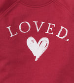 Load image into Gallery viewer, Loved Sweatshirt Organic Cotton Toddler
