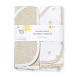 Load image into Gallery viewer, Golden Bee Organic Knit Terry Towels Set of 2
