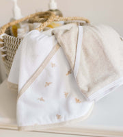 Golden Bee Organic Knit Terry Towels Set of 2