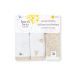 Load image into Gallery viewer, Set of 3 Golden Bee Knit Terry Washcloths
