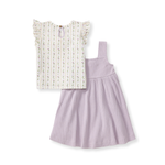 Load image into Gallery viewer, Farmhouse Floral Infant Tee &amp; Dress Set

