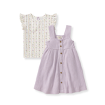 Load image into Gallery viewer, Farmhouse Floral Infant Tee &amp; Dress Set
