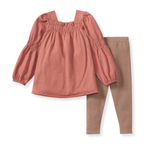 Load image into Gallery viewer, Smocked Infant Tunic Set
