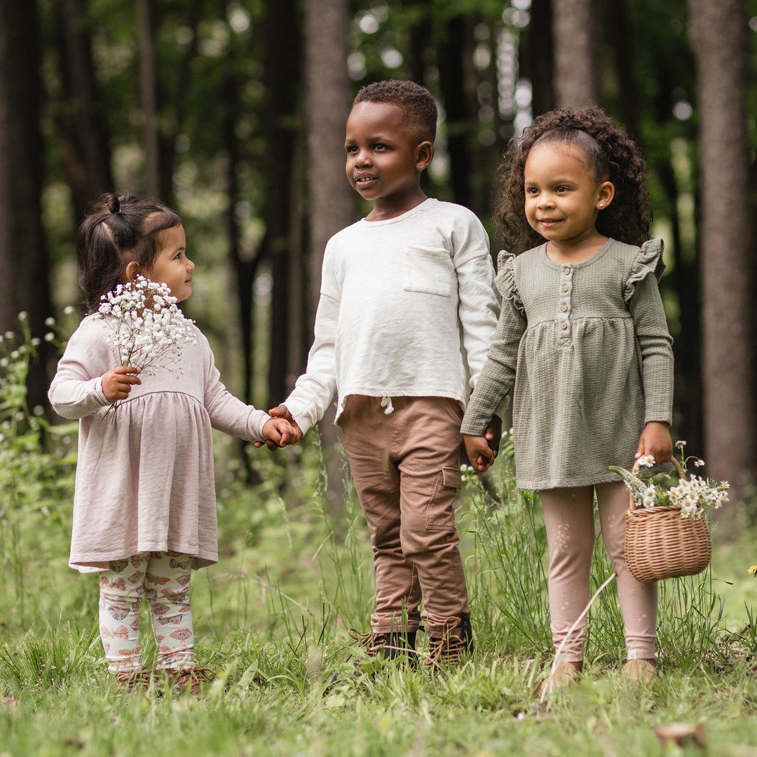 Chunky Slub Infant Tunic Set