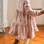 Load image into Gallery viewer, Little Wild Flower Dress &amp; Diaper Cover
