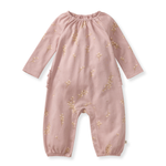 Load image into Gallery viewer, Budding Beauty Organic Baby Girl Jumpsuit
