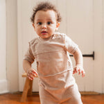 Load image into Gallery viewer, Product Image 1 of Chunky Slub Organic Baby Boy Jumpsuit
