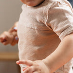 Load image into Gallery viewer, Product Image 2 of Chunky Slub Organic Baby Boy Jumpsuit
