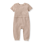 Load image into Gallery viewer, Chunky Slub Organic Baby Boy Jumpsuit
