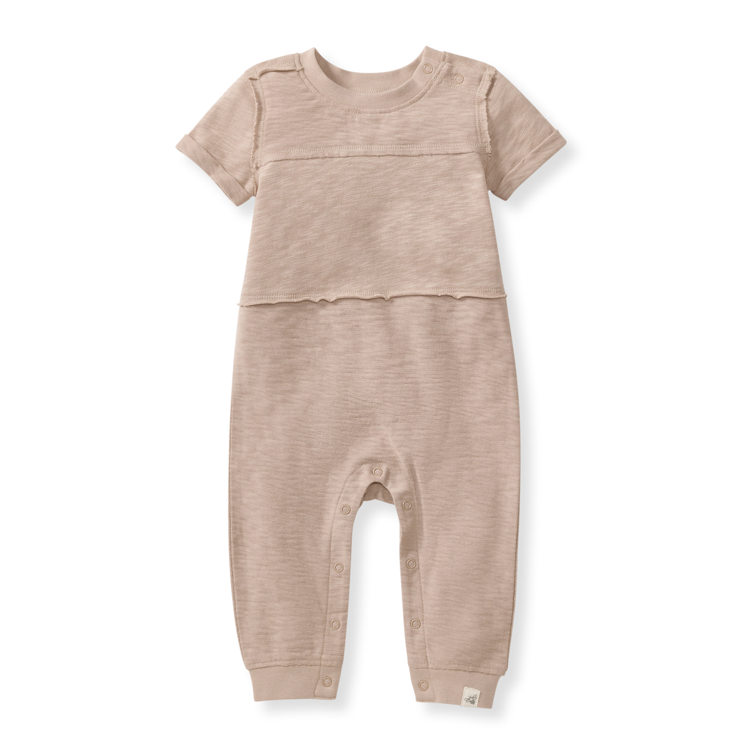 Chunky Slub Organic Baby Boy Jumpsuit