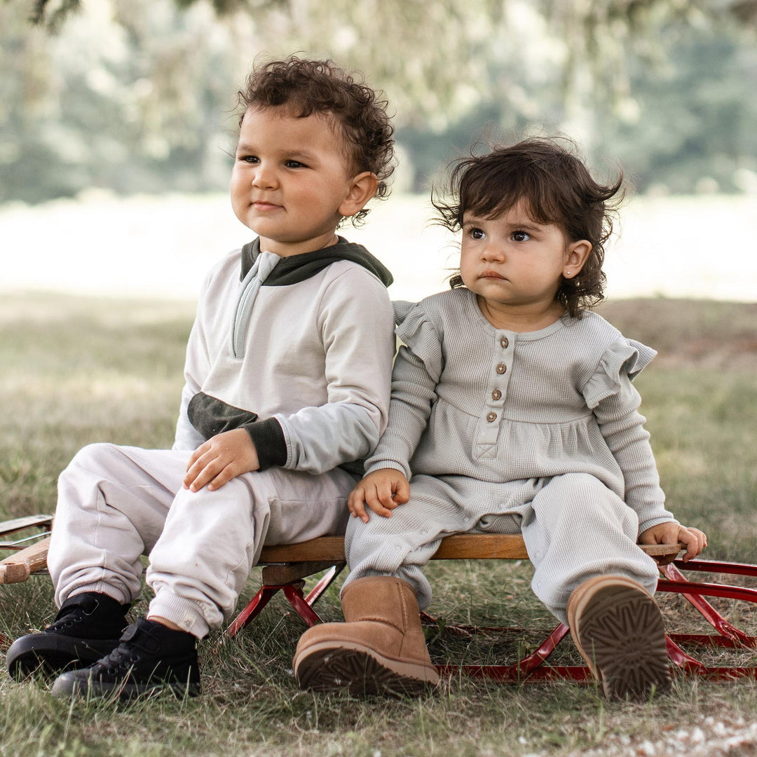 Product Image 6 of Color Blocked Sweatshirt & Pants Set - Bobcat