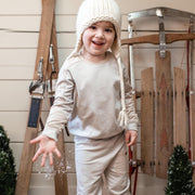 Product Image 1 of Seamed Organic Sweatshirt & Pants Set