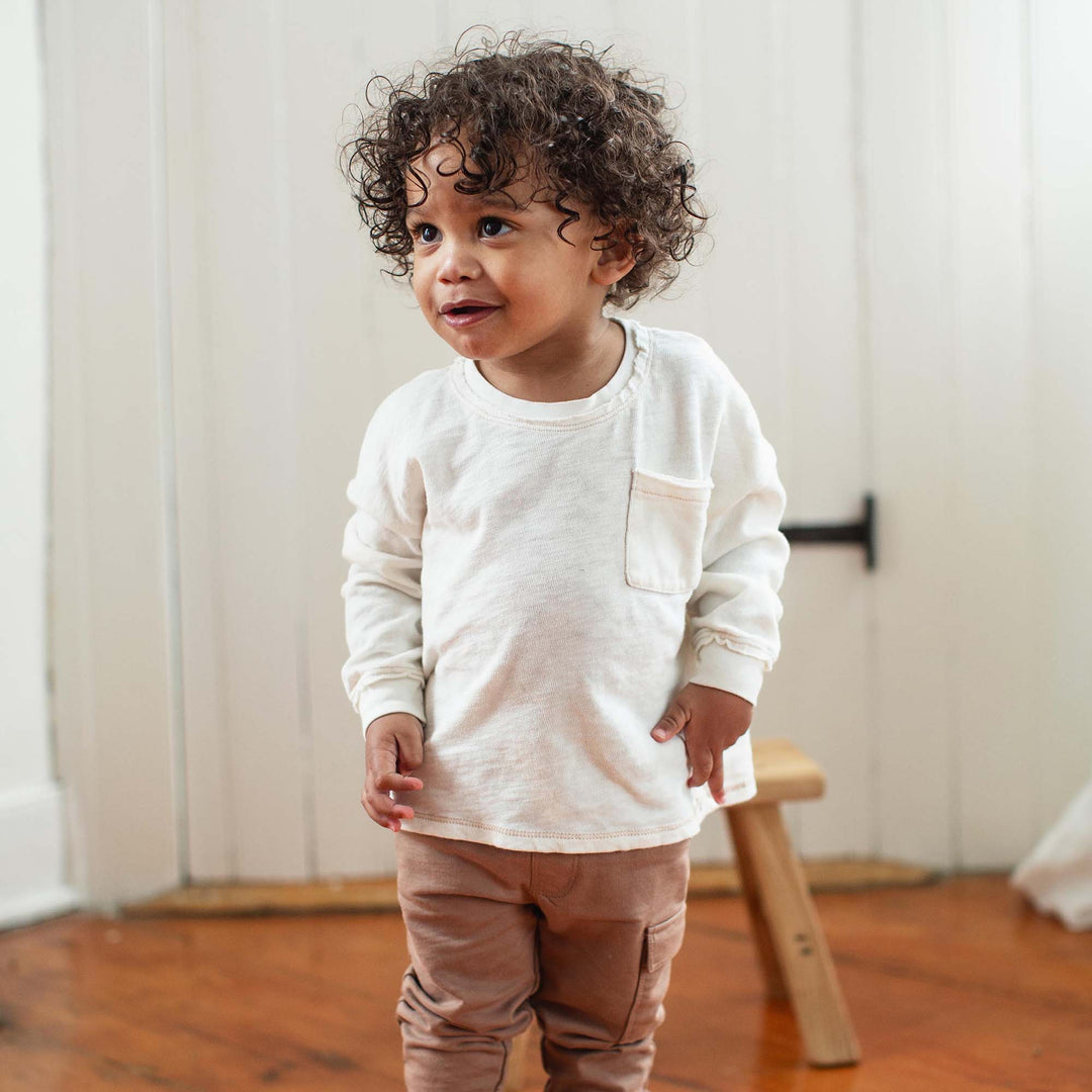 Chunky Slub Infant Boy Tee Set
