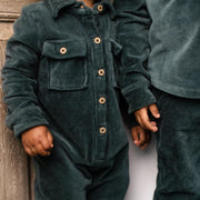 Product Image 1 of Knit Corduroy Organic Baby Boy Jumpsuit