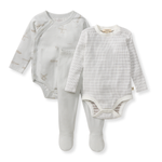 Load image into Gallery viewer, Amsterdam 3 Piece Bodysuit &amp; Pant Set - Morning Blue
