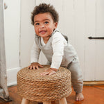 Load image into Gallery viewer, Plaid Infant Boy Jumpsuit &amp; Bodysuit Set
