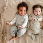 Load image into Gallery viewer, Plaid Infant Boy Jumpsuit &amp; Bodysuit Set
