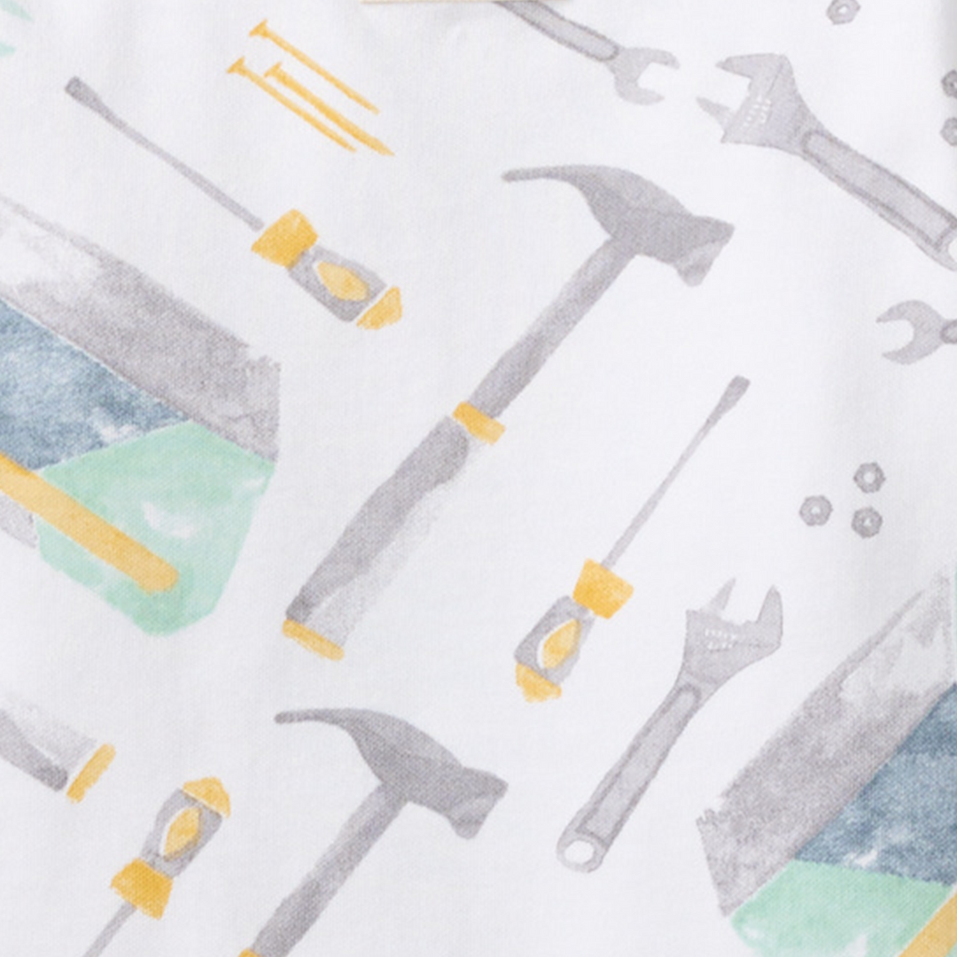 Tool Box Short Sleeve Kids PJ Set