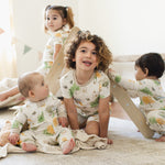 Load image into Gallery viewer, At the Playground Short Sleeve Kids PJ Set
