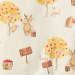 Load image into Gallery viewer, Apple Season Organic Cotton Sleeper Swatch
