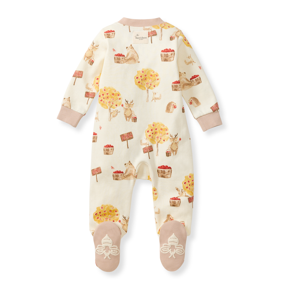 Apple Season Organic Cotton Sleep & Play Back