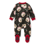 Load image into Gallery viewer, Candy Cane Bears Matching Family Sleep &amp; Play Back
