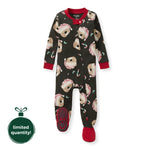 Load image into Gallery viewer, Candy Cane Bears Matching Family Sleeper, limited quantity!