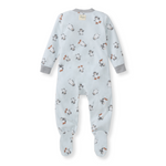 Load image into Gallery viewer, Penguins On Ice polarbee™ Repreve® Fleece Pajamas Back
