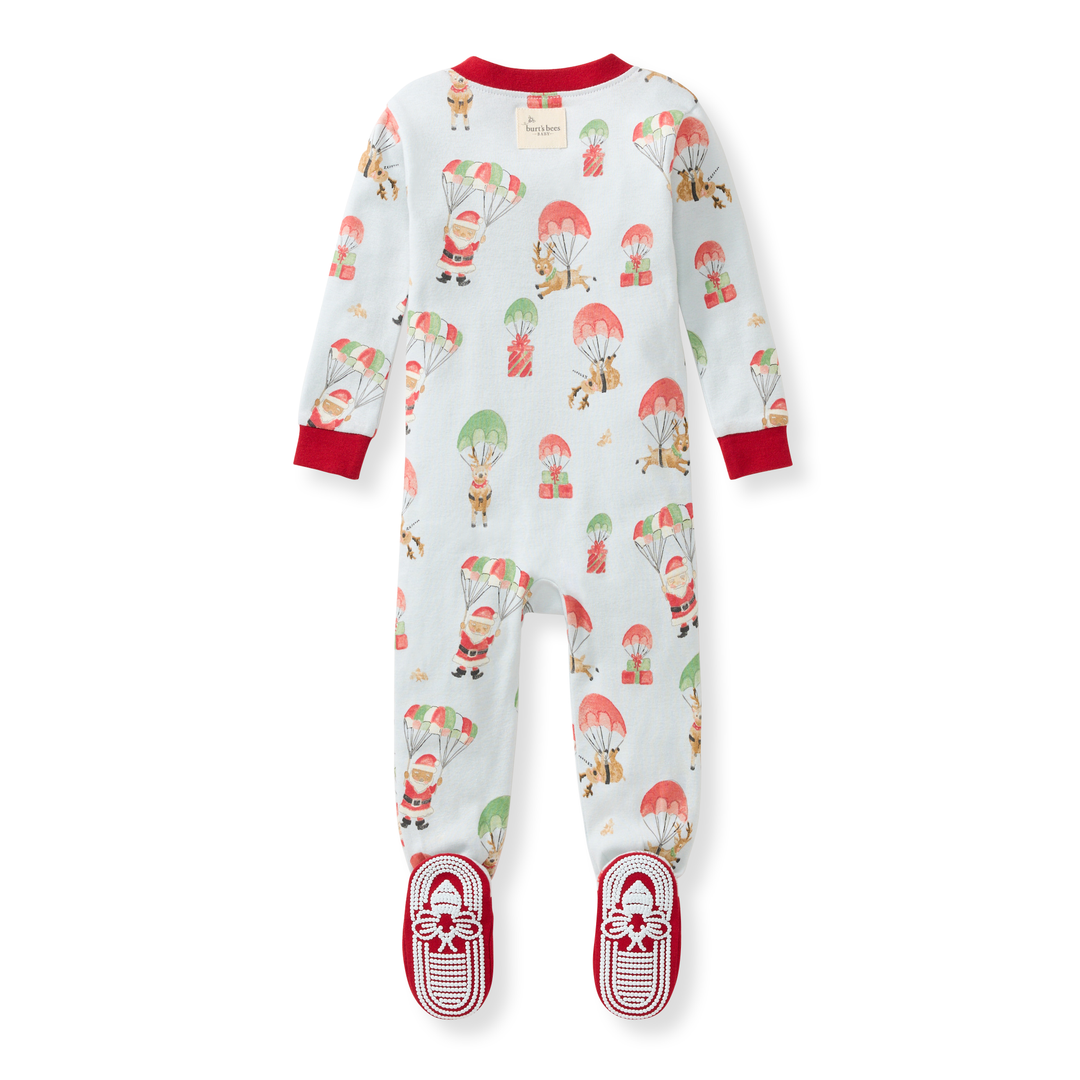 Santa In The Sky Sleeper Back