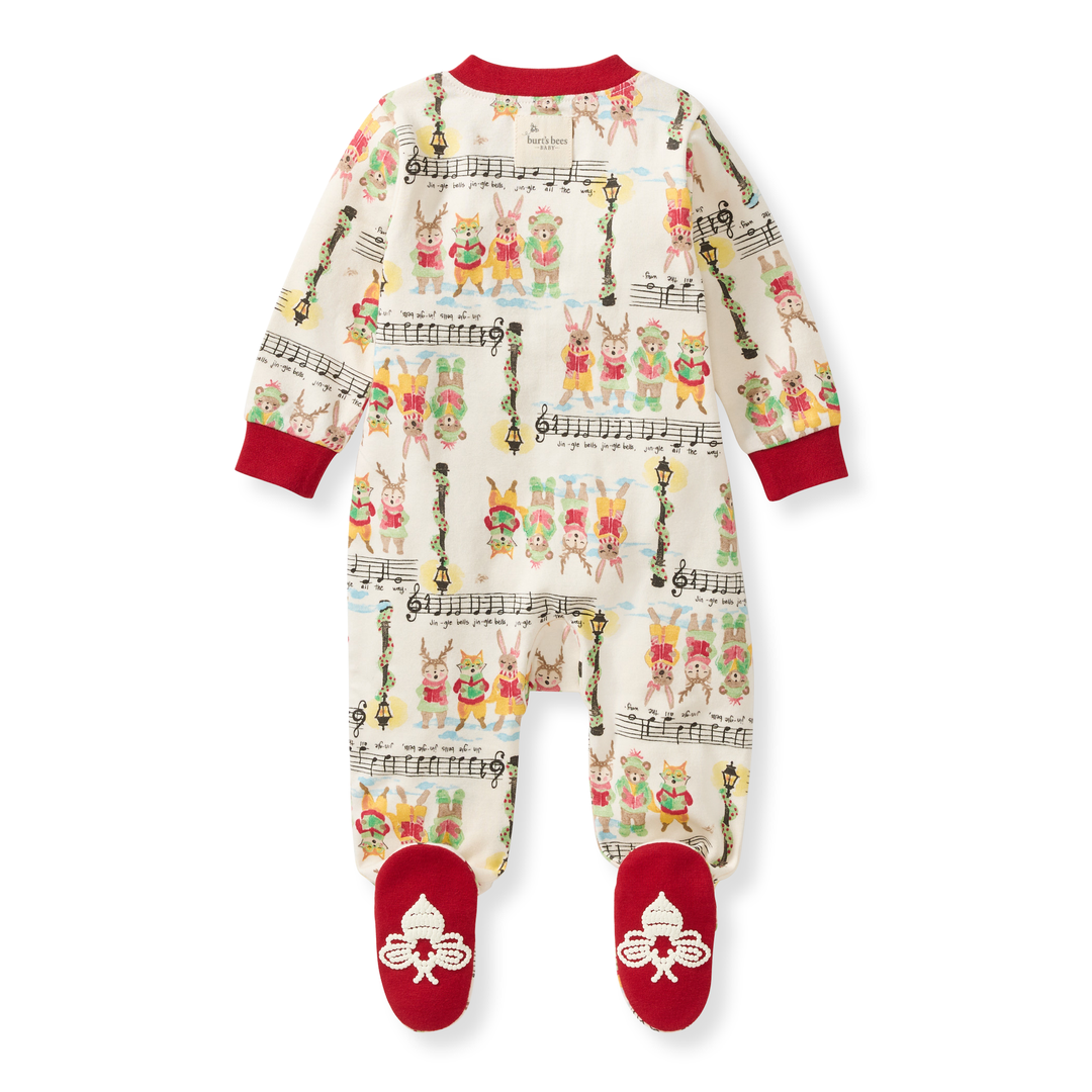 Sweet Carolers Matching Family Sleep & Play Back