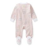 Load image into Gallery viewer, Ice Skates Organic Cotton Sleep &amp; Play Back
