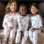 Load image into Gallery viewer, Product Image 5 of Hockey Season Organic Cotton Pajamas
