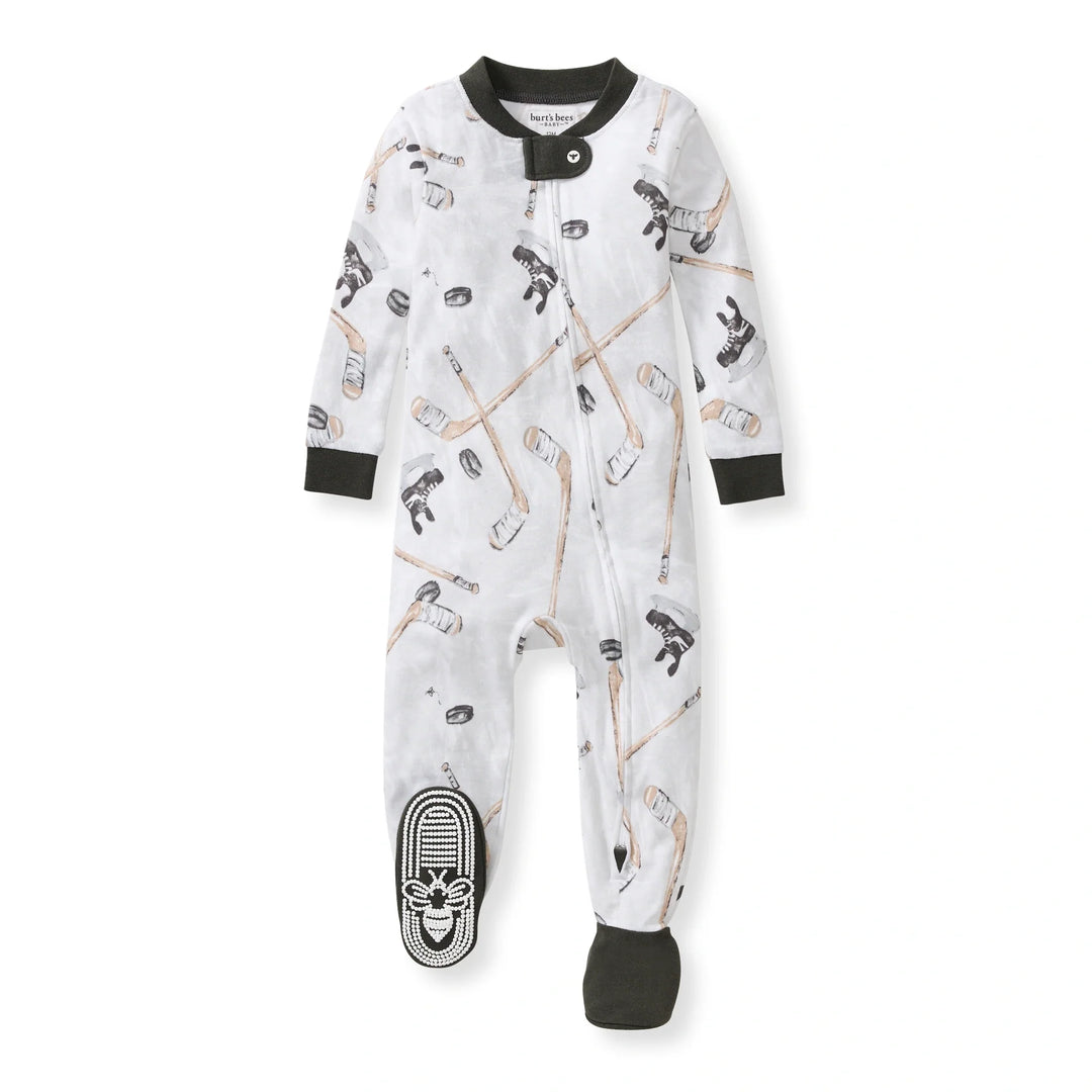 Hockey Season Organic Cotton Sleeper