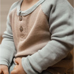 Load image into Gallery viewer, Product Image 2 of Organic Thermal Boy Tee &amp; Pants Set
