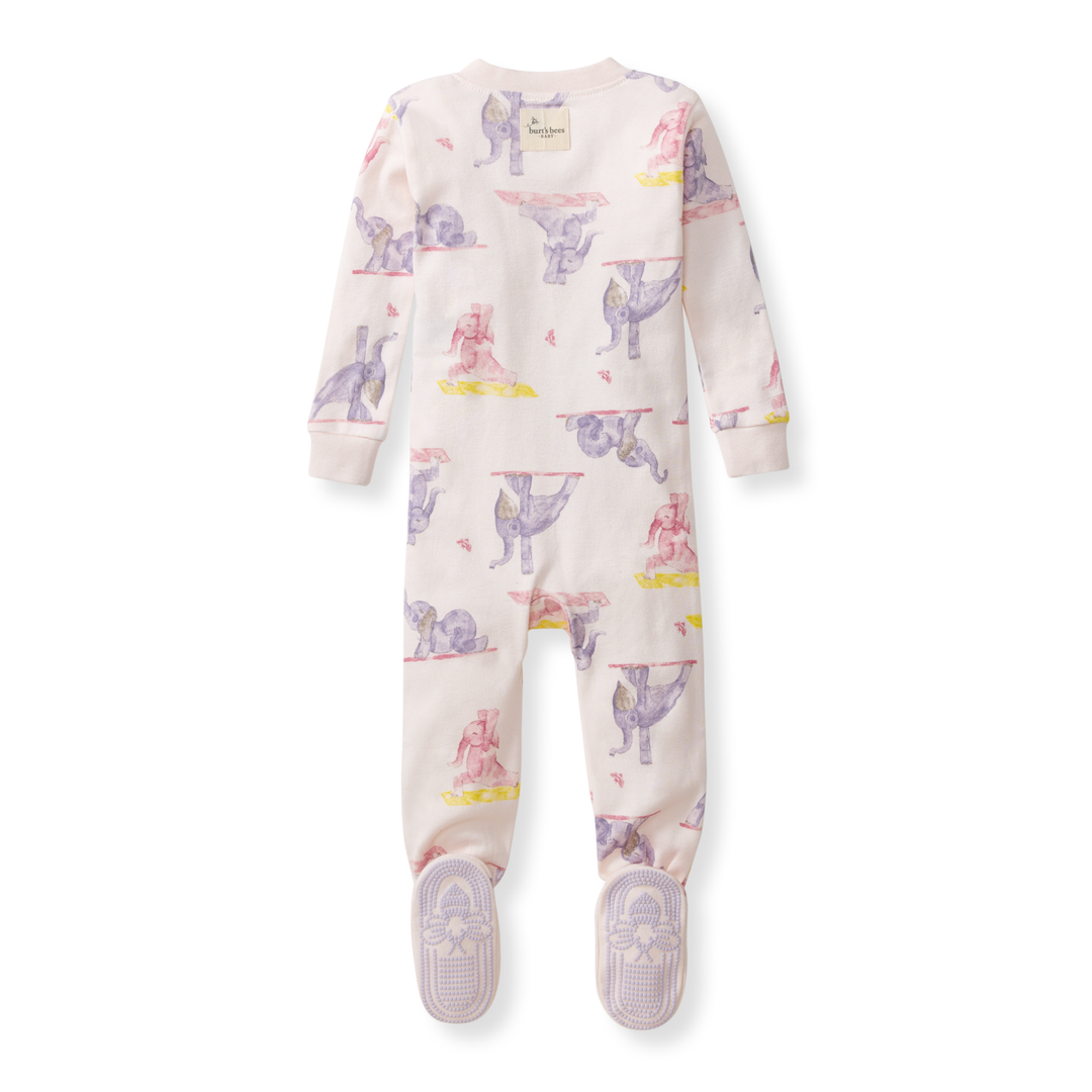 Yogi Elephants Organic Sleeper Back