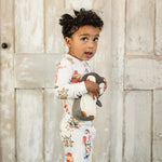 Load image into Gallery viewer, Product Image 2 of Santa&#39;s Little Helper Christmas Celebration Pajamas
