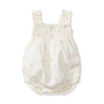 Load image into Gallery viewer, Floral Muslin Baby Girl Romper