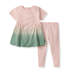 Load image into Gallery viewer, Dip Dye Girl Tunic &amp; Pants Set
