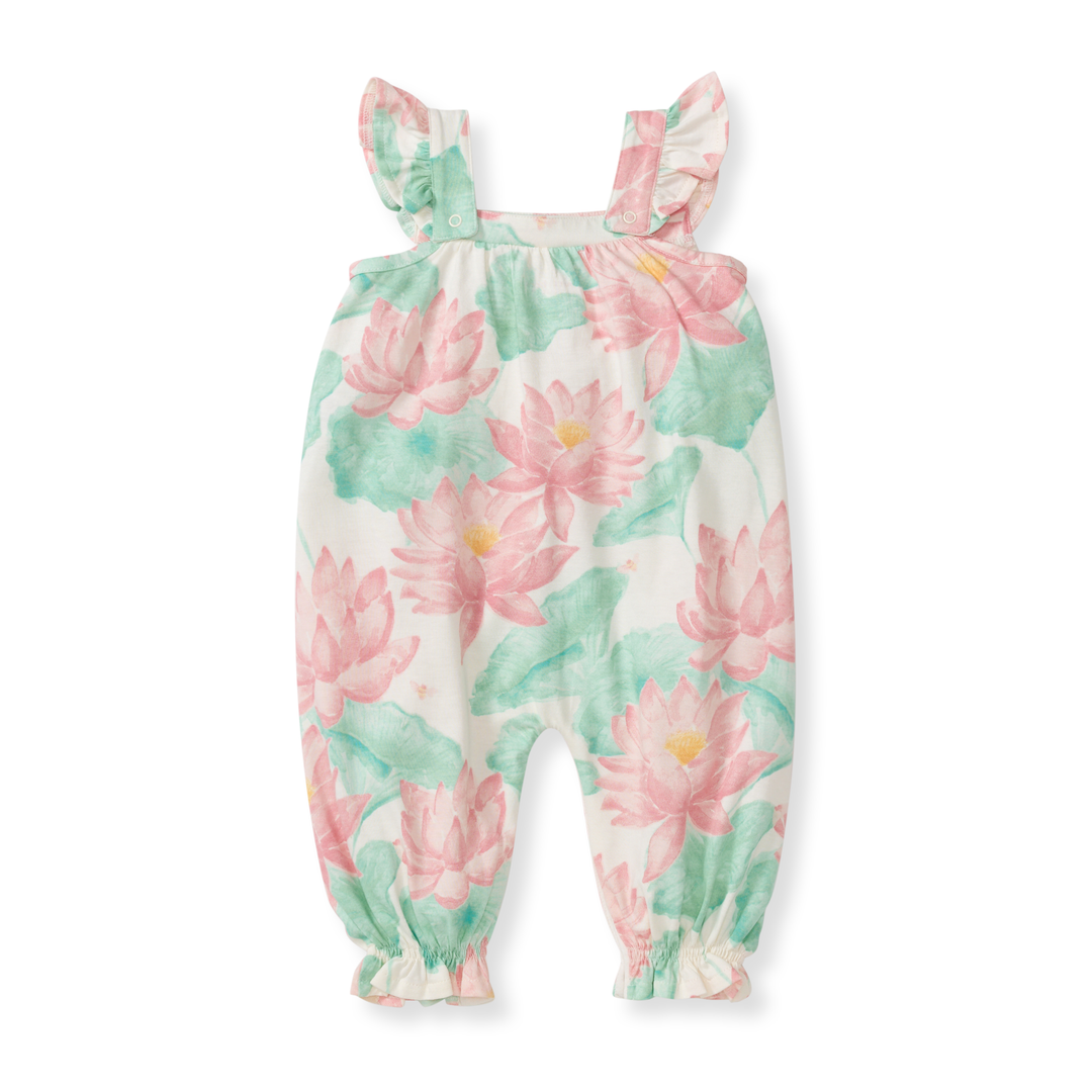 Lotus Pond Baby Girl Jumpsuit
