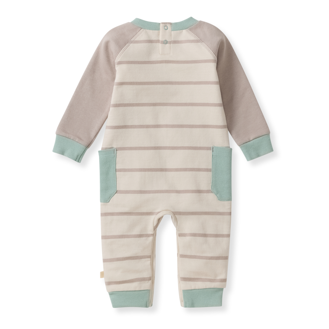 Basic Stripe Baby Boy Jumpsuit