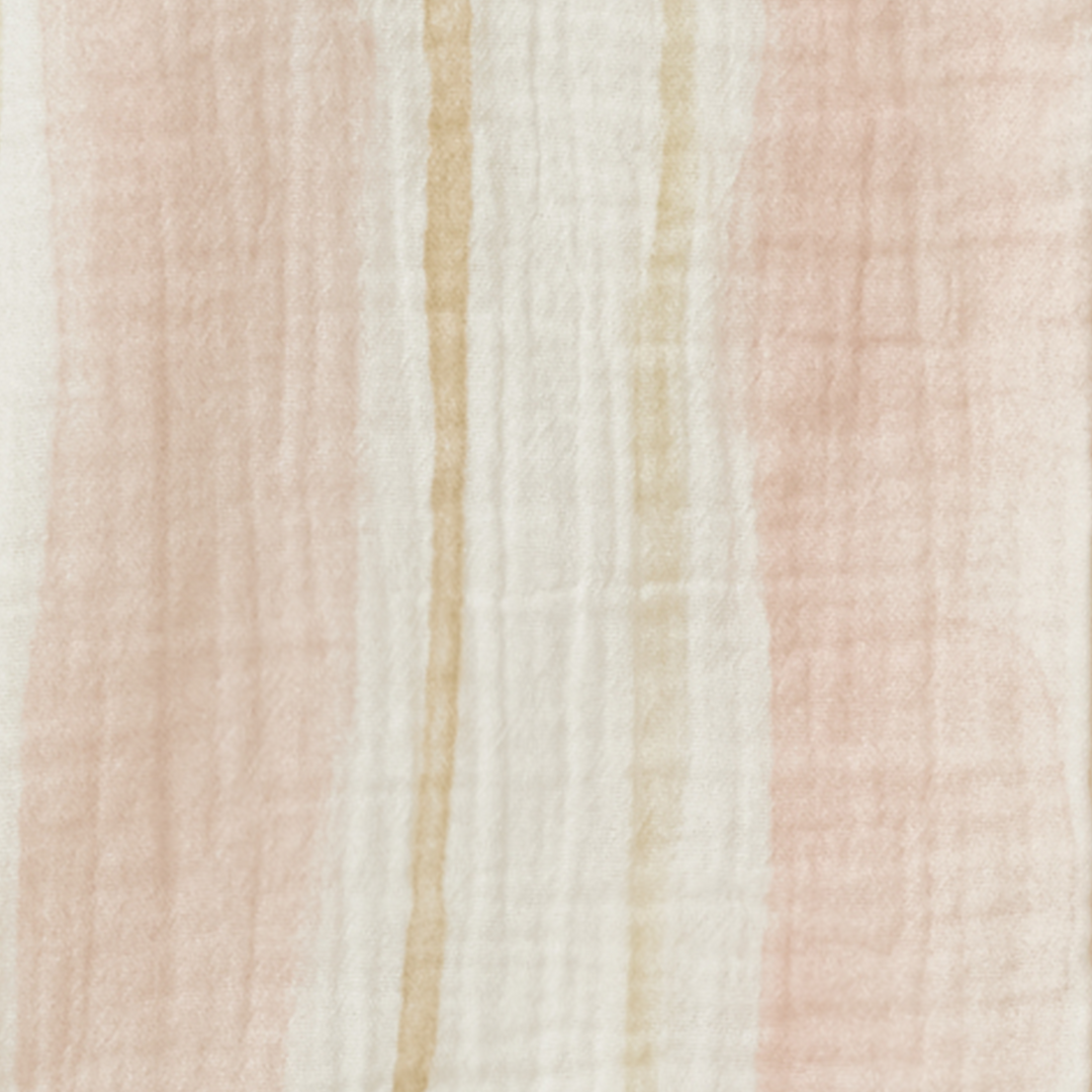 Pacific Stripe Organic Girl Romper