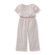 Pointelle Organic Girl Jumpsuit