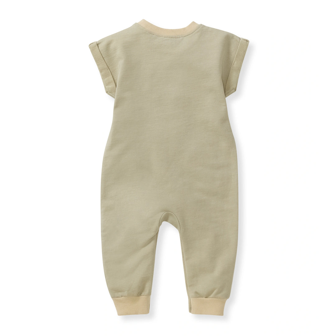 Acid Wash Baby Boy Pocket Jumpsuit
