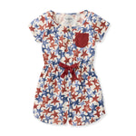 Load image into Gallery viewer, American Stars Girl Romper