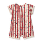 Load image into Gallery viewer, Stars &amp; Stripes Baby Boy Romper