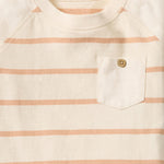 Load image into Gallery viewer, Basic Stripe Boy Tee &amp; Shorts Set