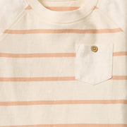 Basic Stripe Boy Tee & Shorts Set
