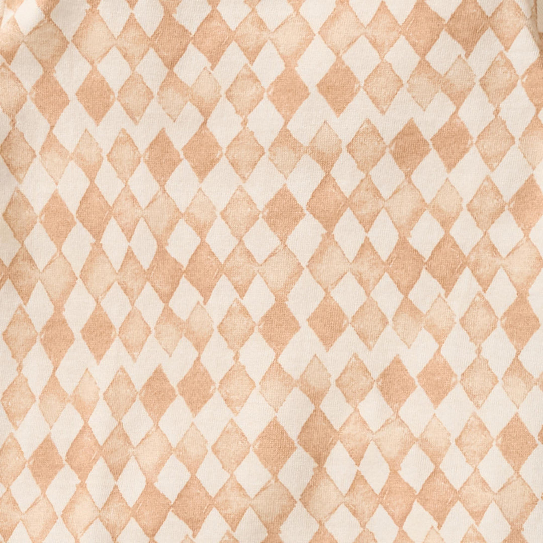 Diamond Tile Baby Boy Romper & Bodysuit Set