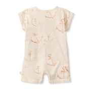 Anchors Organic Baby Boy Romper