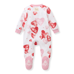 Load image into Gallery viewer, I Heart You Organic Cotton Sleep &amp; Play
